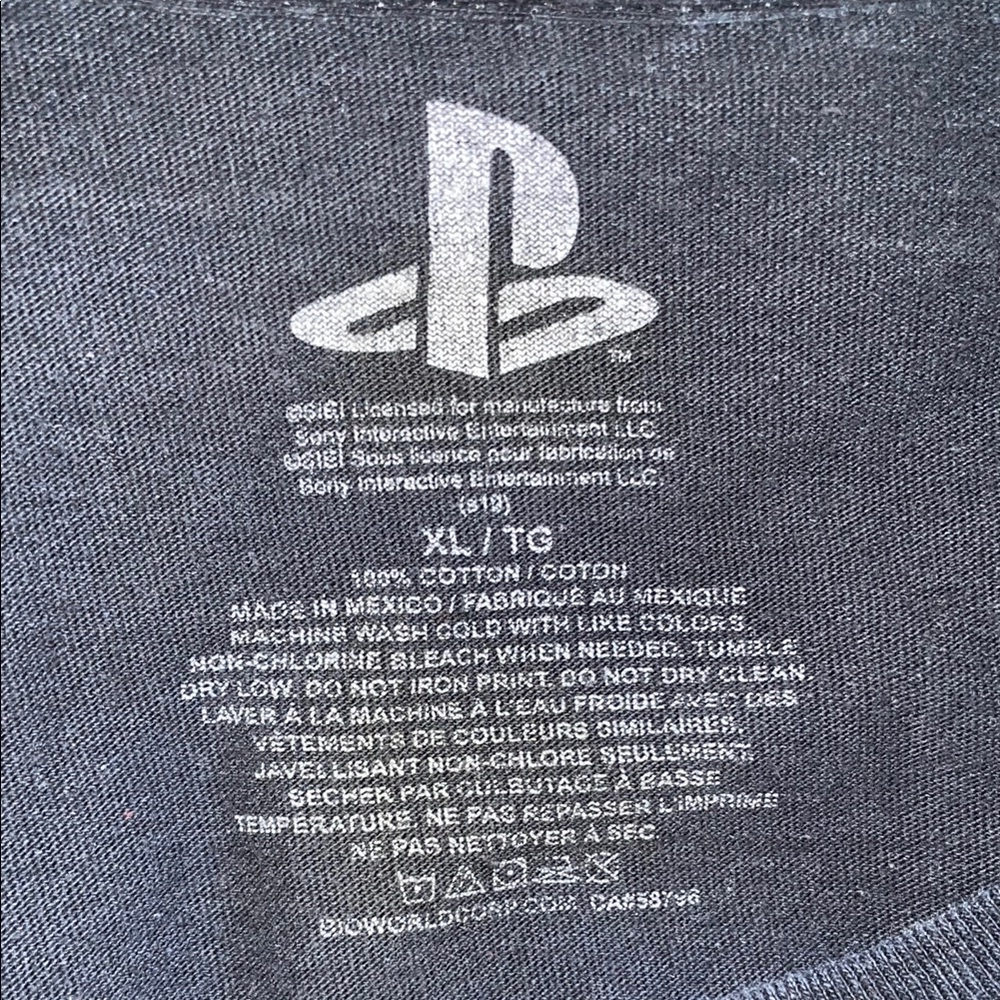 Sony Black and Red Long Sleeve Tee - Picture 2 of 3